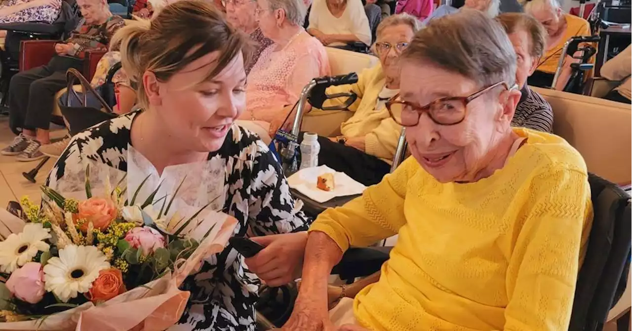 Saint-Saturnin-les-Avignon : Jeannine Schumacher a fêté ses 100 ans