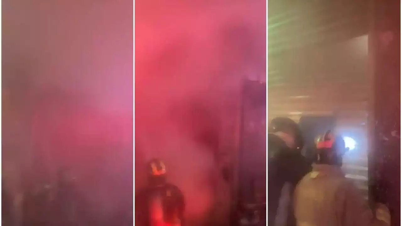 VIDEO: Incendio consume 2 locales comerciales en el centro de la CDMX