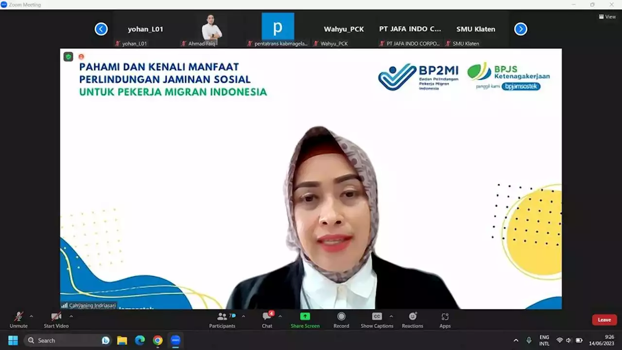 Jalankan Amanah UU, BPJS Ketenagakerjaan Sosialisasi Manfaat Program Jaminan Sosial ke PMI