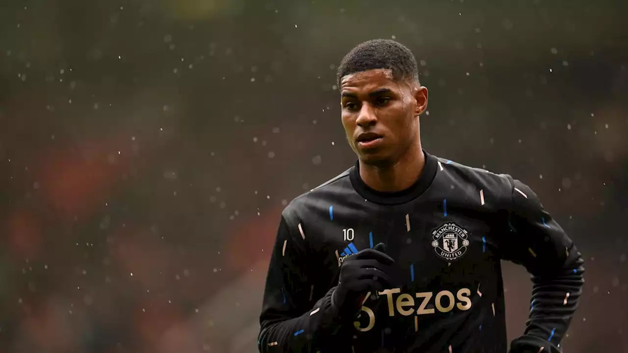 Reaksi Bintang Manchester United Marcus Rashford Lihat Pesta Treble Manchester City