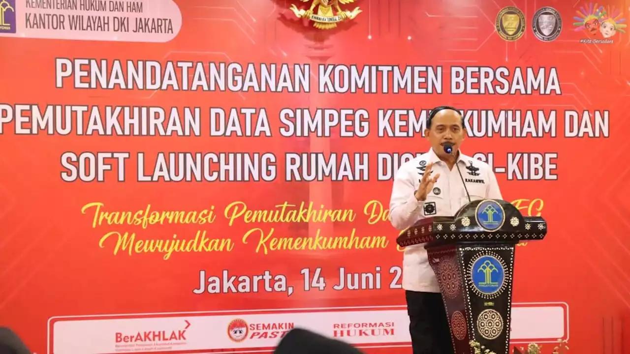 Tingkatkan Kualitas Layanan Publik, Kanwil Kemenkumham DKI Luncurkan Rumah Digital Si Ki-Be