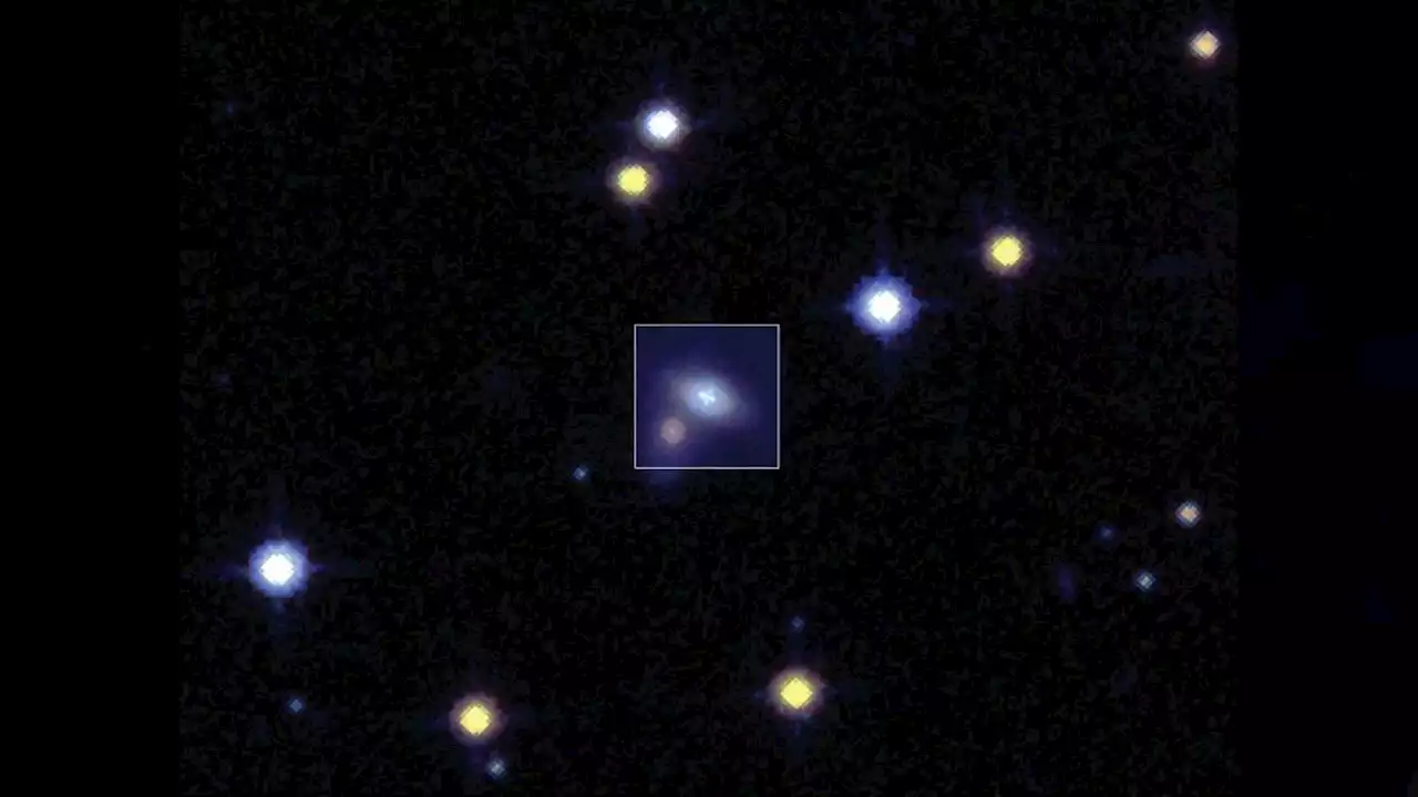 Rare 'warped' supernova revealed through space-time phenomenon predicted by Einstein