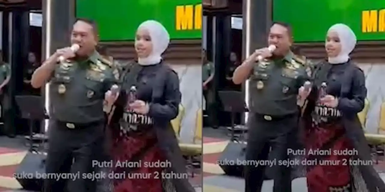 Putri Ariani Duet Bareng Jenderal Bintang Empat, Para Perwira TNI AD Ikut Joget | merdeka.com