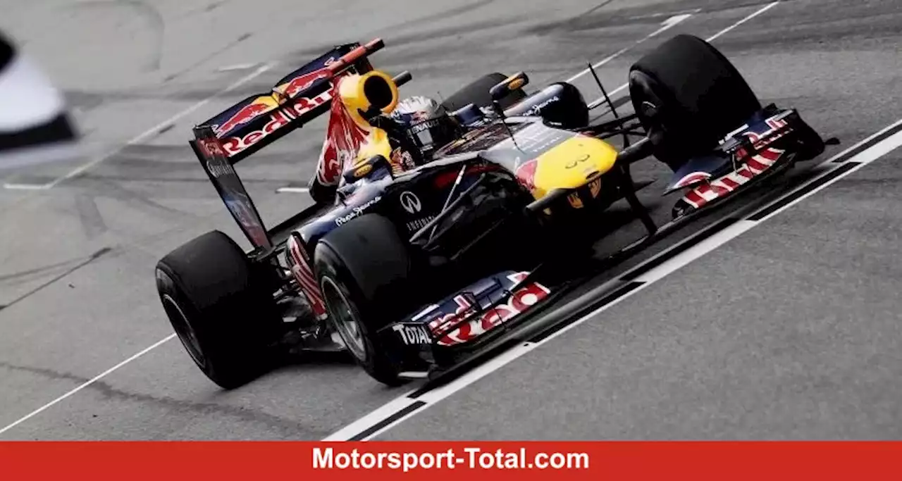 Mit seinem Red Bull von 2011: Sebastian Vettel fährt die Nürburgring Nordschleife