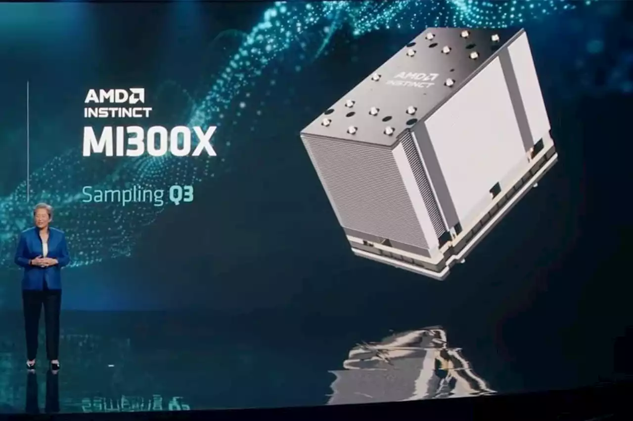 AMD showcases AI chip to take on Nvidia