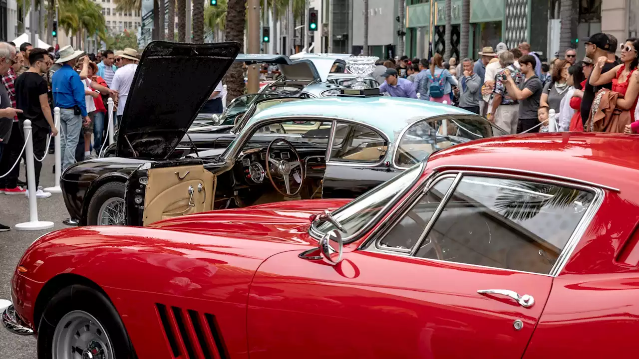 The Concours D'Elegance, a free Father's Day car show, to vroom in Beverly Hills