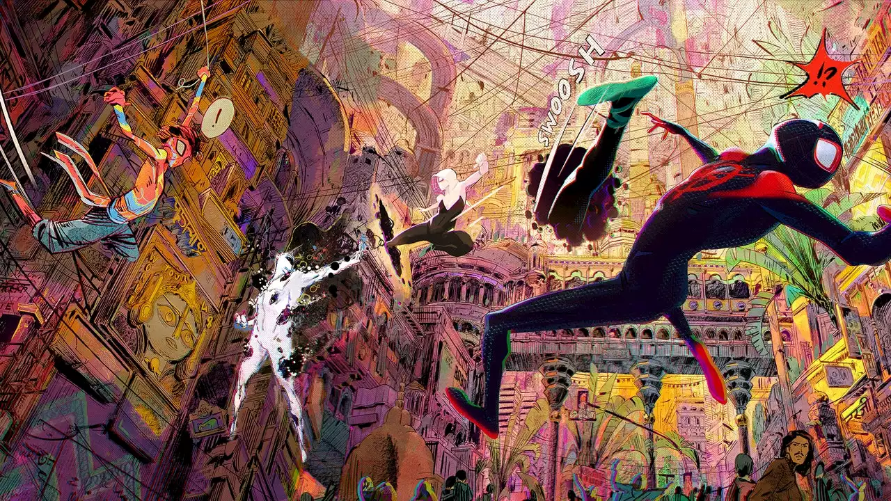 The Comic-Book Aesthetic Comes of Age in “Across the Spider-Verse”