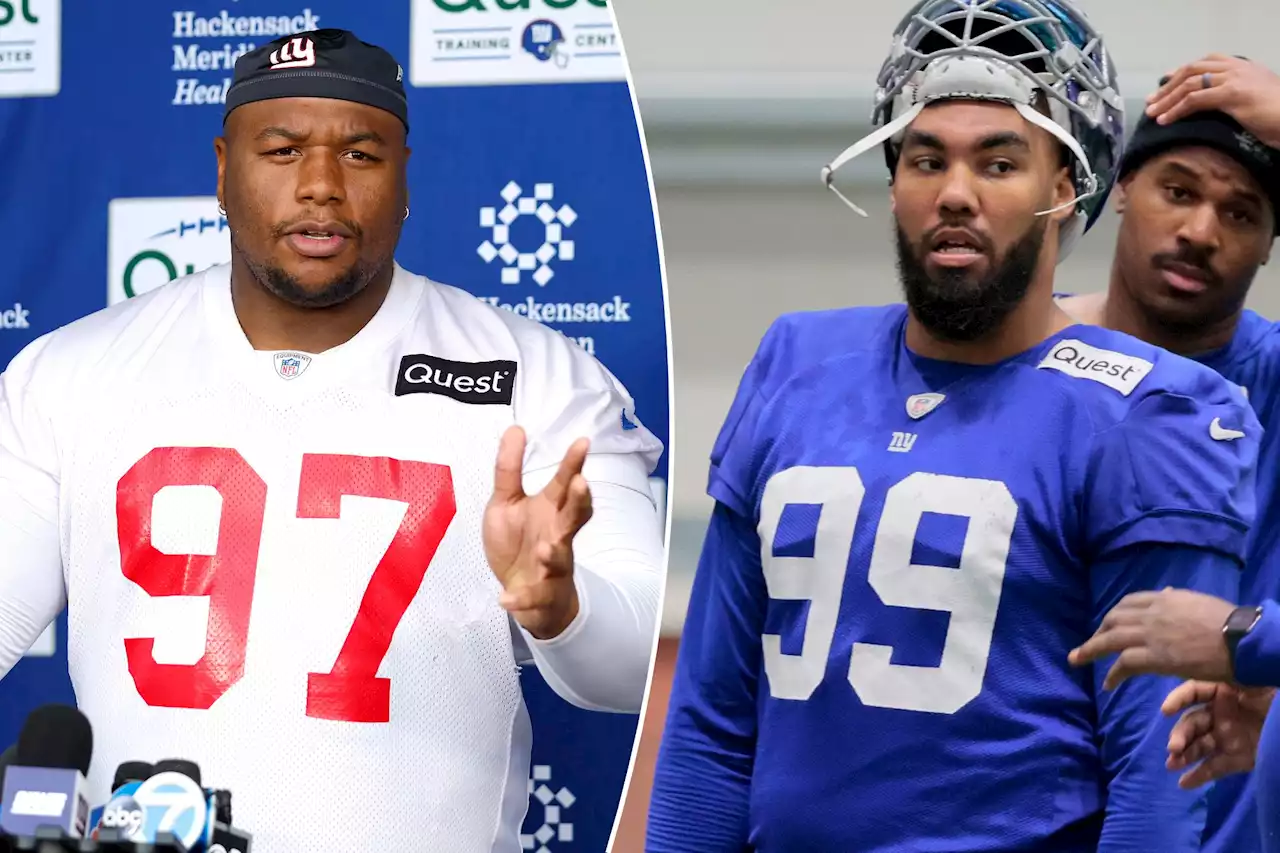 Dexter Lawrence, Leonard Williams are Giants’ top-tier ‘twins’