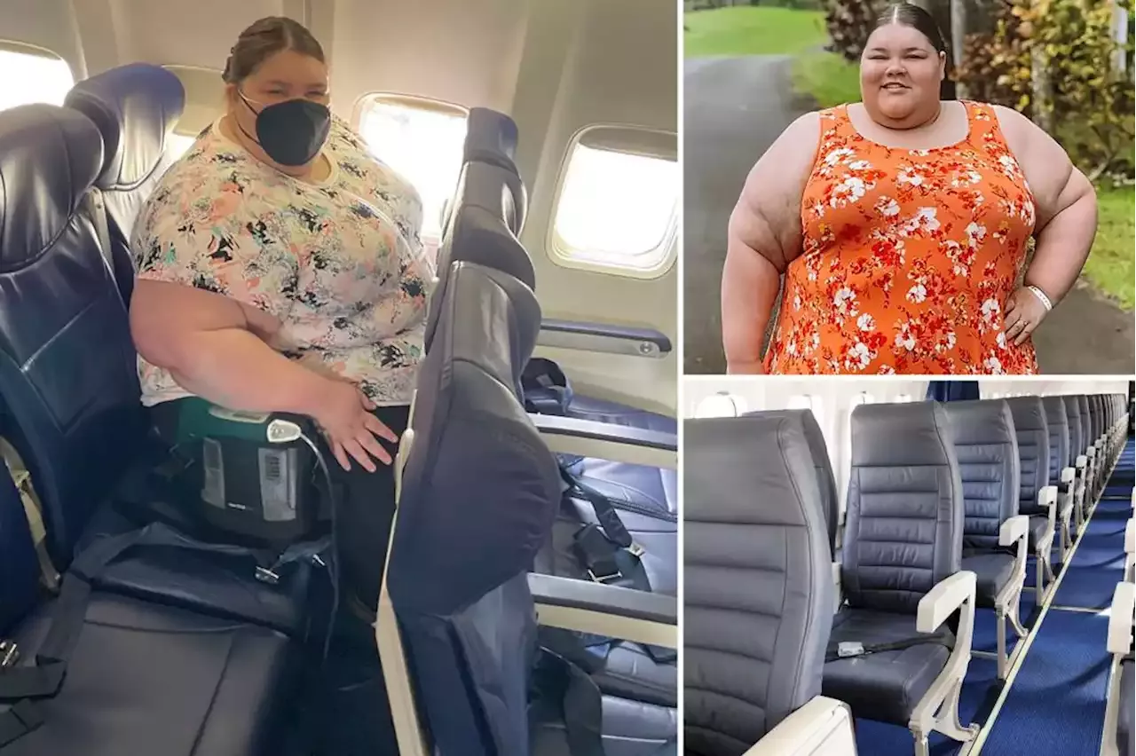 Plus-size influencer Jae-lynn Chaney rips plane seat policies after demanding other flyers pay for extra seat