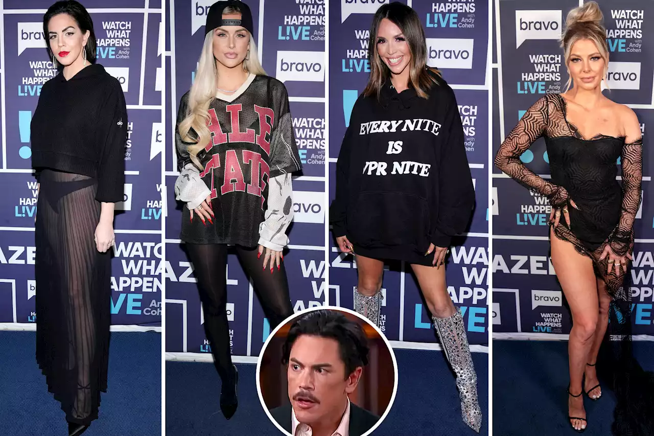 Fans think ‘Vanderpump Rules’ women went pantsless to support Ariana Madix after T-shirt dig