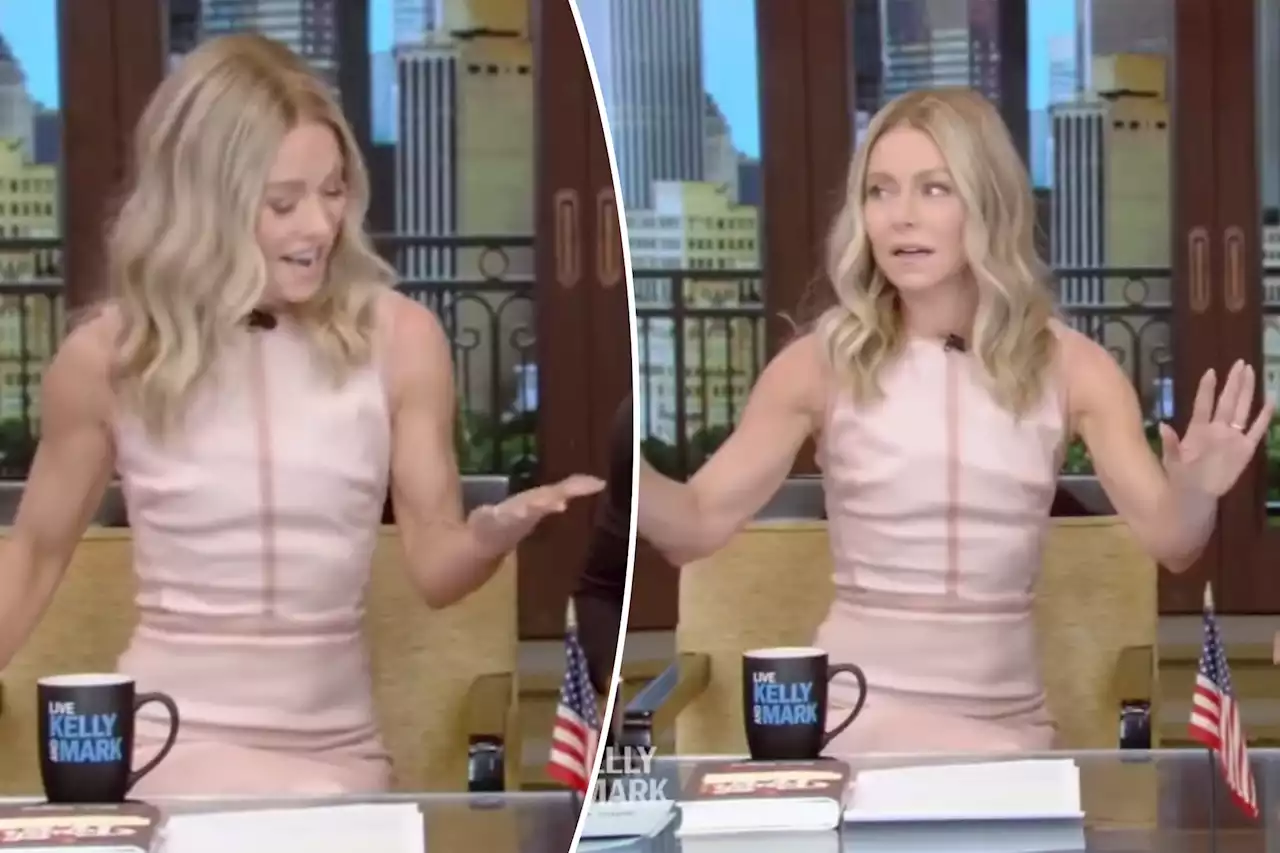 Kelly Ripa ‘turned green’ in spray-tan fail moments before ‘Live’ taping