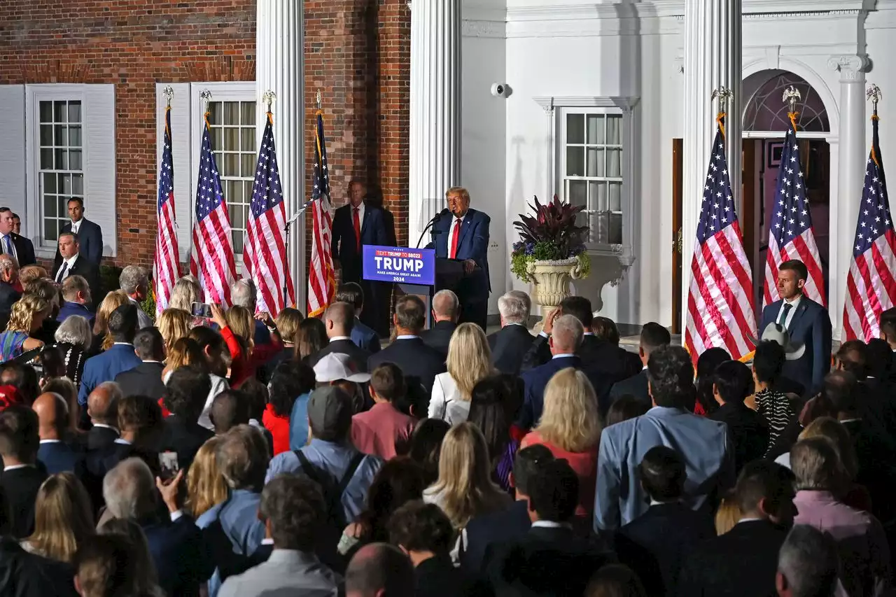 Trump uses New Jersey rally to rail against Biden, prosecutors