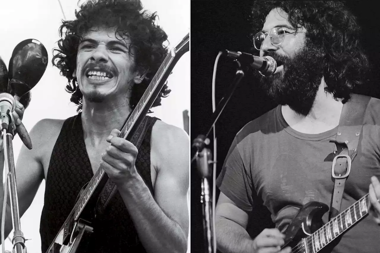 Carlos Santana Recalls Being 'Higher Than an Astronaut's Butt' at Woodstock Thanks to Jerry Garcia (Exclusive)