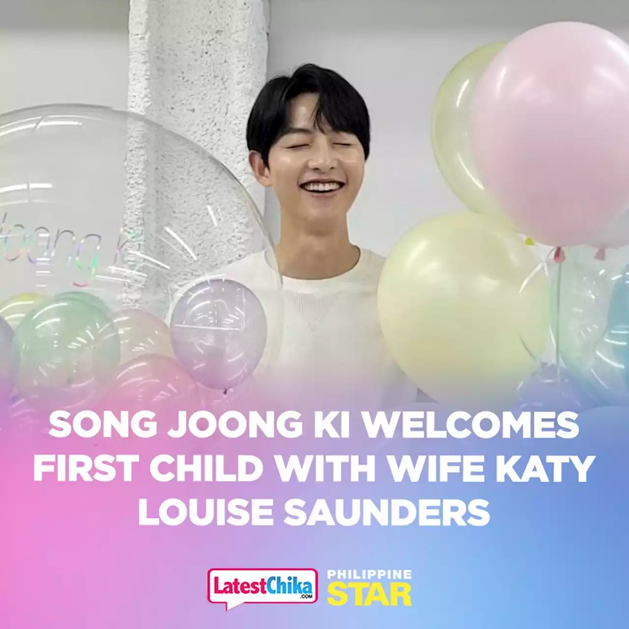 Song Joong Ki welcomes first child with wife Katy Louise Saunders 