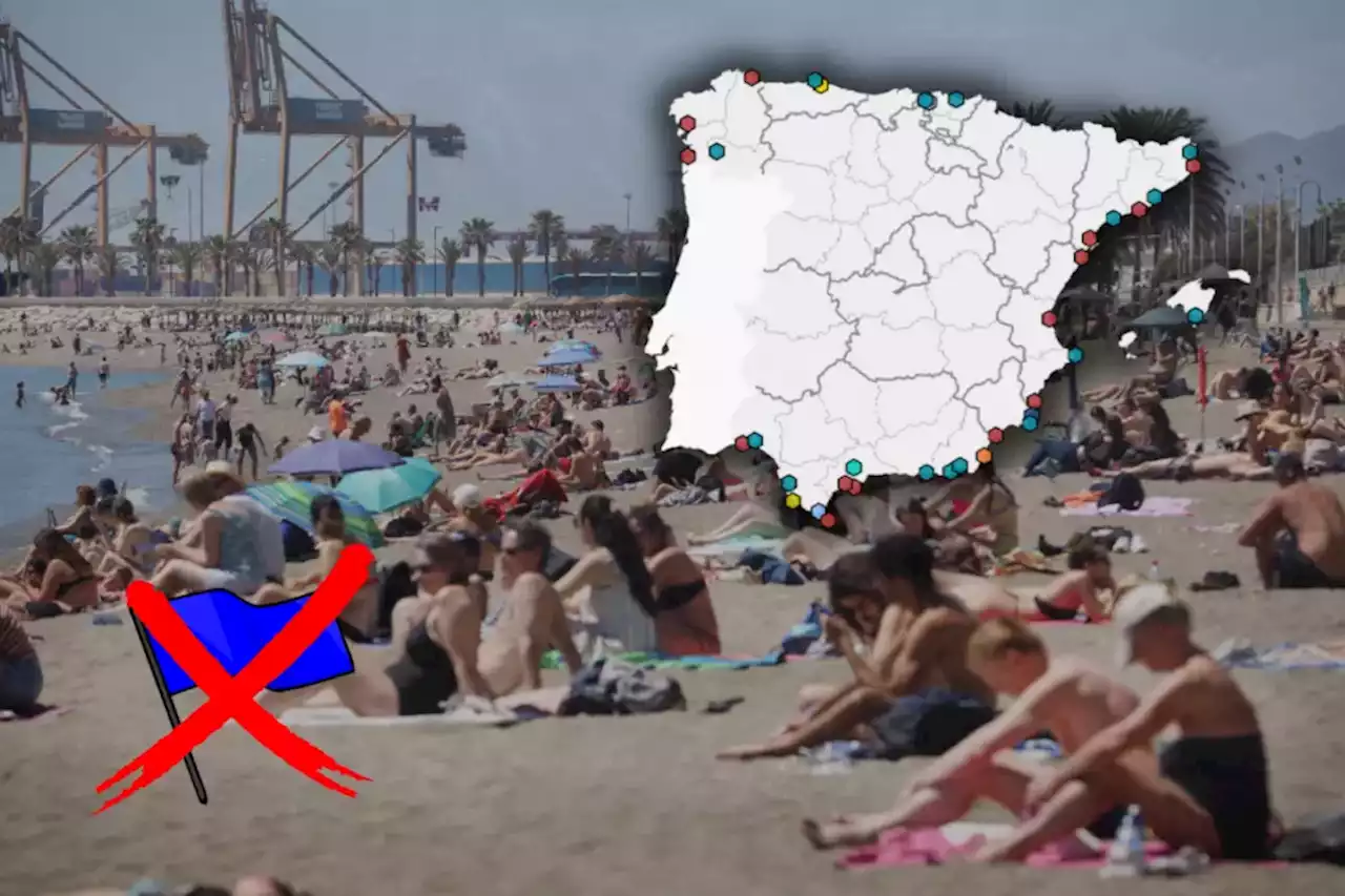 Estas son las playas más contaminadas de España