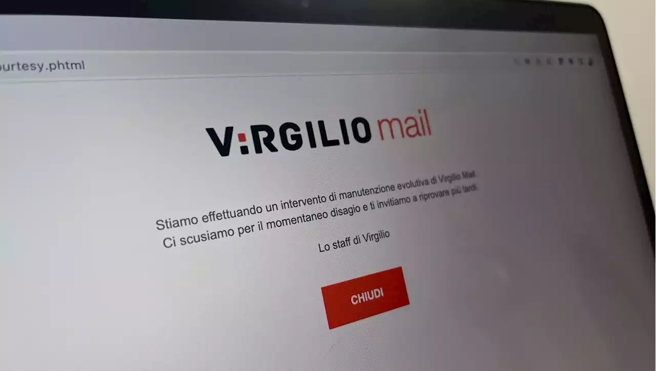 Libero mail e Virgilio tornano operativi. La società: 'Manutenzione ai servizi di posta elettronica'