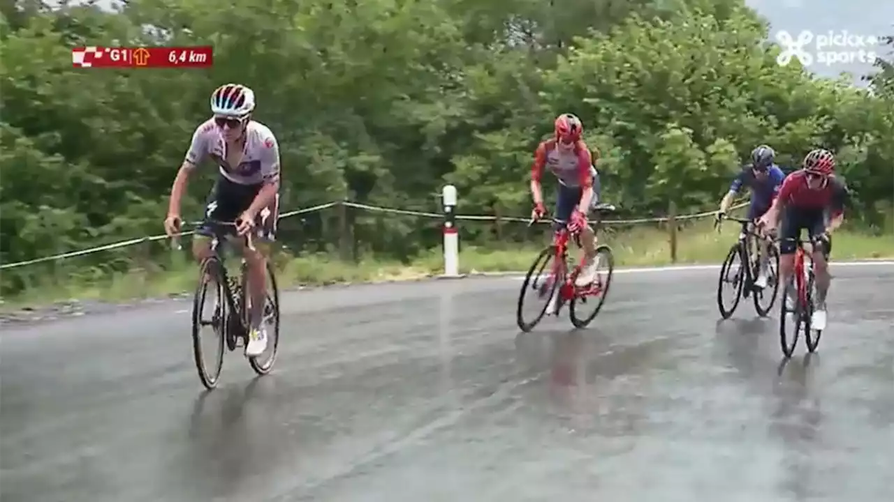 Evenepoel attaque mais craque: le résumé de la 3e étape du Tour de Suisse en vidéo