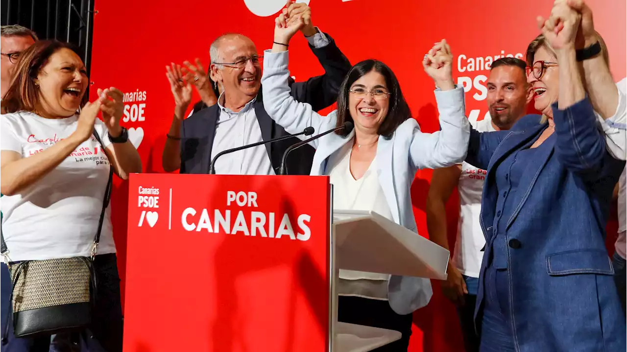 El PSOE, Nueva Canaria y Podemos gobernarán juntos Las Palmas con Darias como alcaldesa