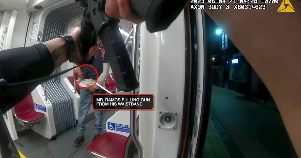 Authorities release video showing officer fatally shoot man on trolley in San Ysidro