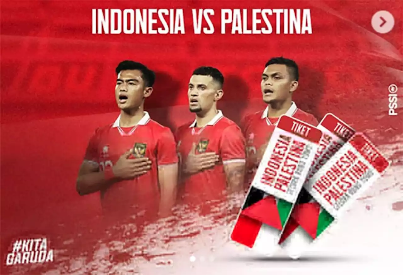 Jadwal Pertandingan Timnas Indonesia vs Palestina, Live di RCTI!