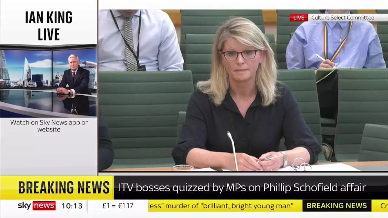 Phillip Schofield latest: ITV bosses being quizzed by MPs on former This Morning presenter's affair and how it was investigated