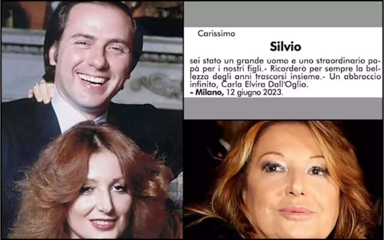 Chi è Carla Elvira dall'Oglio, prima moglie di Silvio Berlusconi