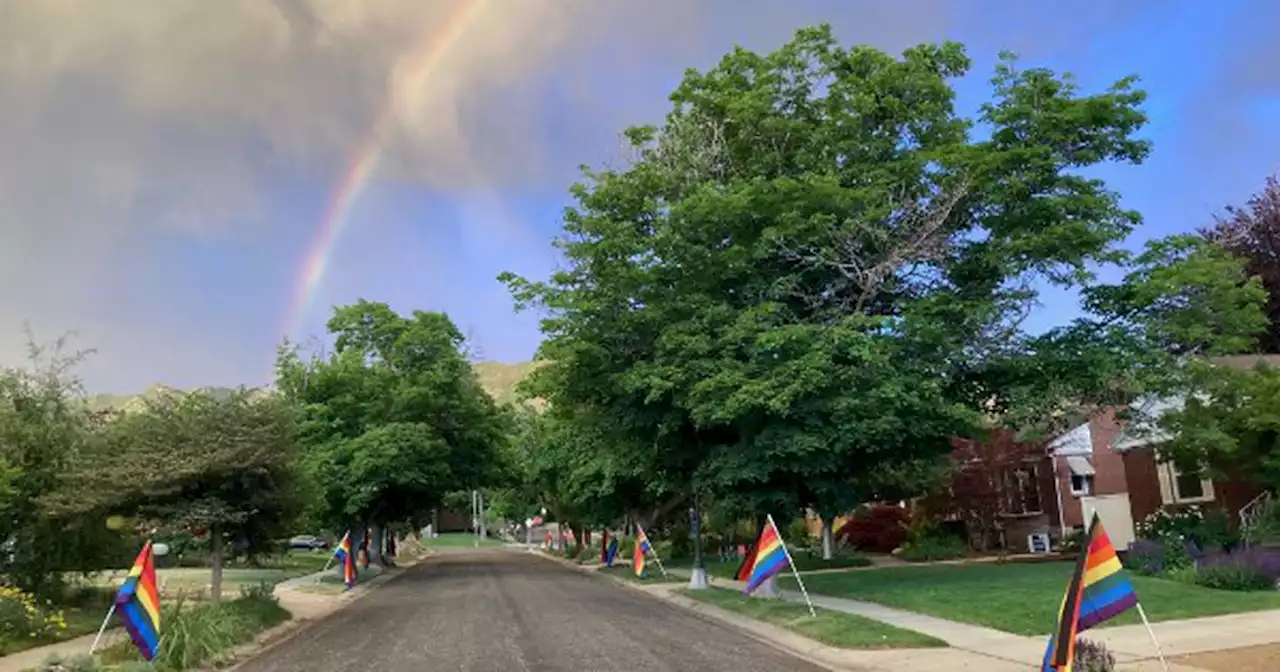 Police investigate after pride flags stolen across Salt Lake Valley