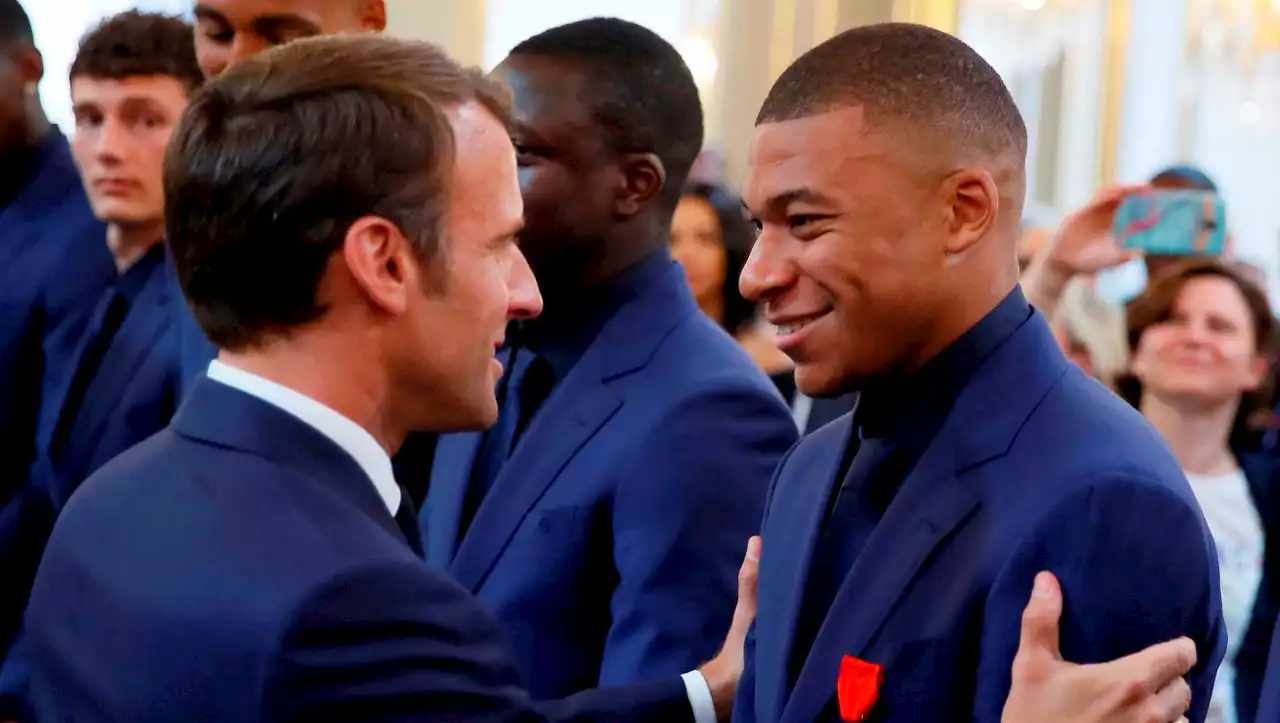 Emmanuel Macron will sich für Verbleib von Kylian Mbappé einsetzen