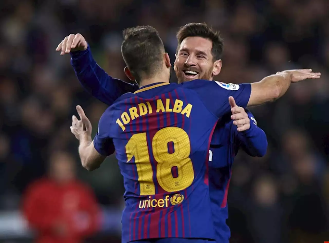 Først Lionel Messi og nå positive forhandlinger med Jordi Alba