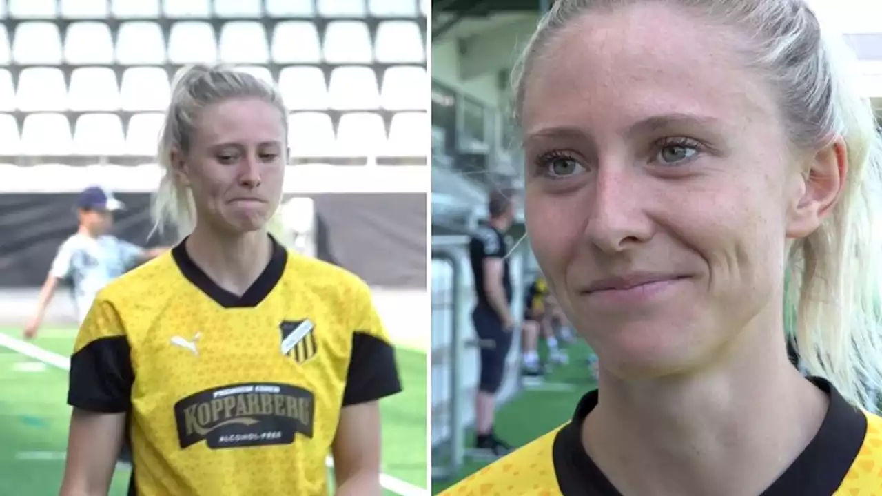 Fotboll: Rebecka Blomqvist tränar med Häcken: ”Inte mer än så”