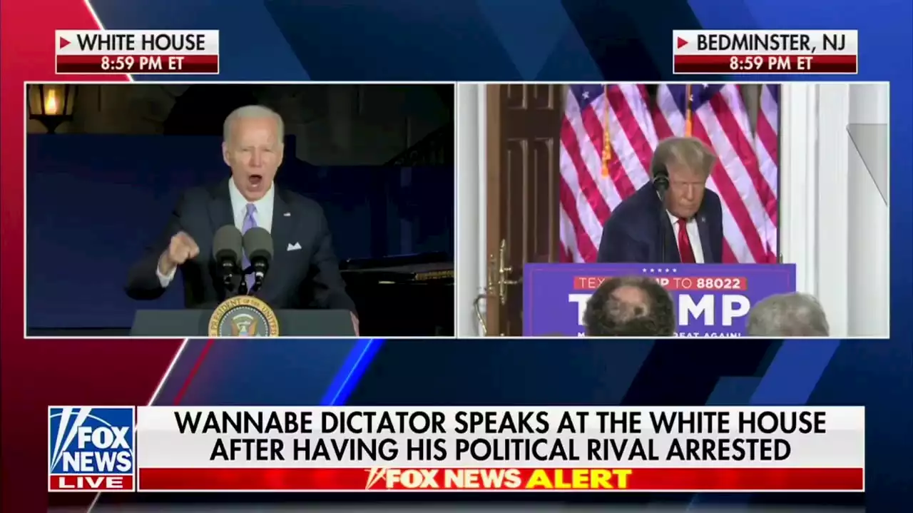 Fox News Calls Trump ‘President,’ Biden ‘Wannabe Dictator’