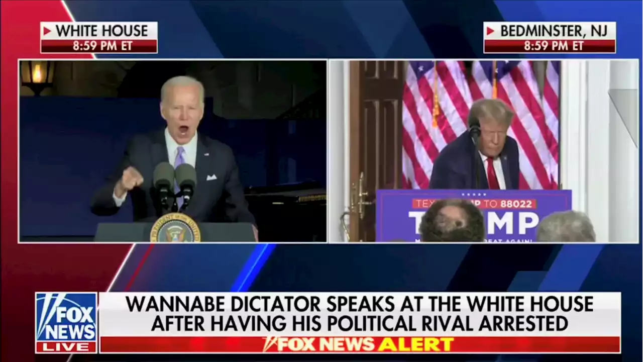 Fox News Responds to Banner Calling Joe Biden ‘Wannabe Dictator’