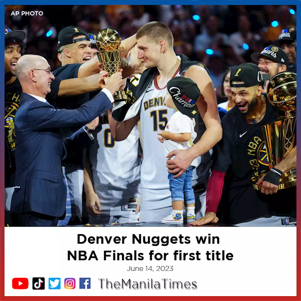 Denver Nuggets win NBA Finals for first title