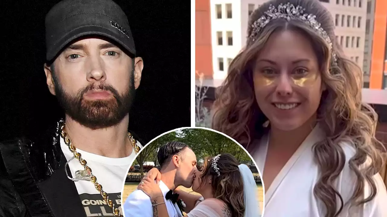 Eminem's Daughter Alaina Ties the Knot in Detroit, Sister Hailie Jade Was a Bridesmaid