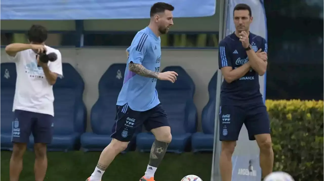 Scaloni, sobre el futuro de Messi en la Selección: “No vende humo y no miente”