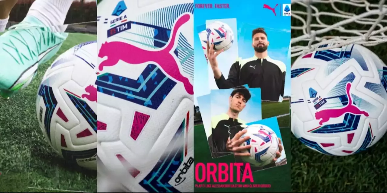 Ecco Orbita Serie A 2023/24, il pallone griffato Puma