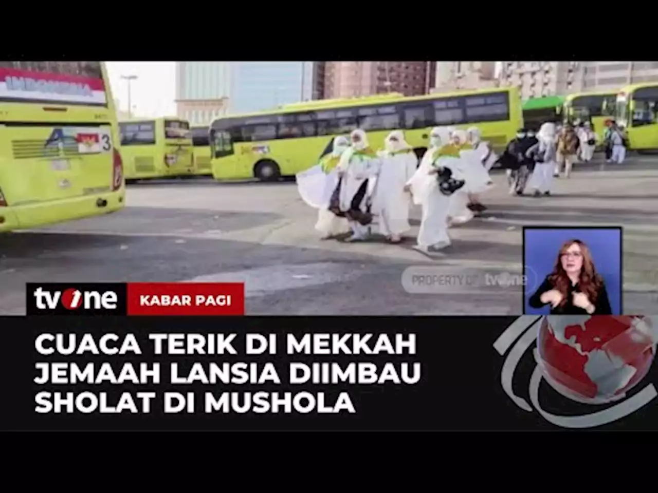 Jemaah Lansia Diminta Ibadah di Hotel karena Cuaca Panas di Tanah Suci - tvOne