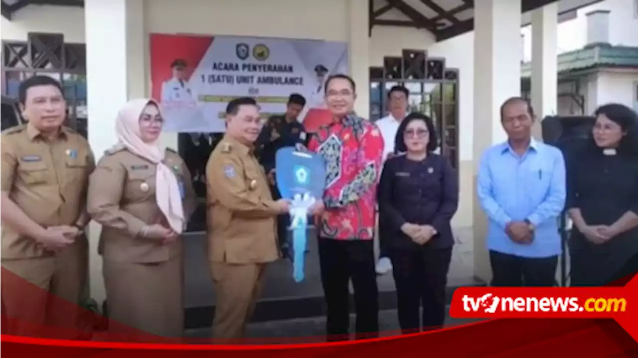 Pemkab Kotim Berikan Bantuan Ambulans Untuk Jemaat Gereja Kalimantan Evangelis (GKE)