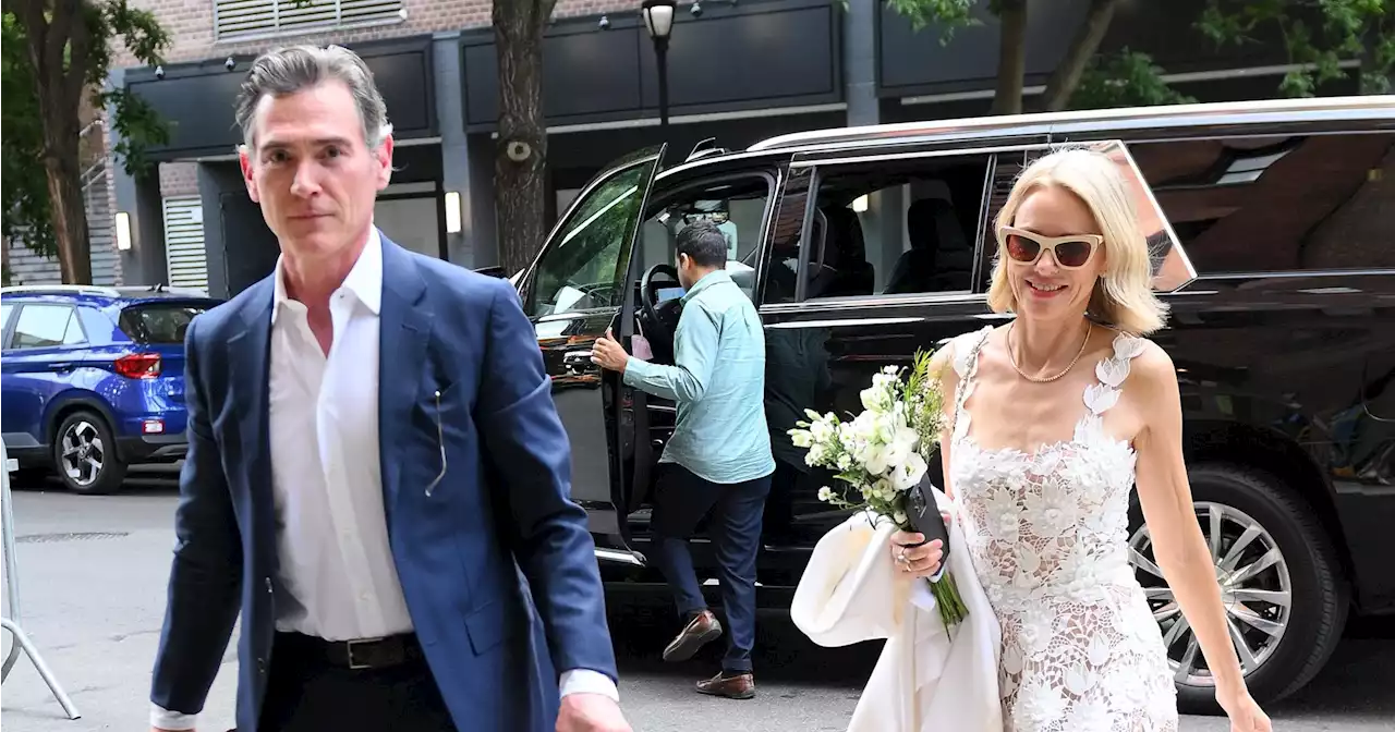 Naomi Watts and Billy Crudup’s ‘Stress-Free’ Wedding Was ‘Spur of the Moment’