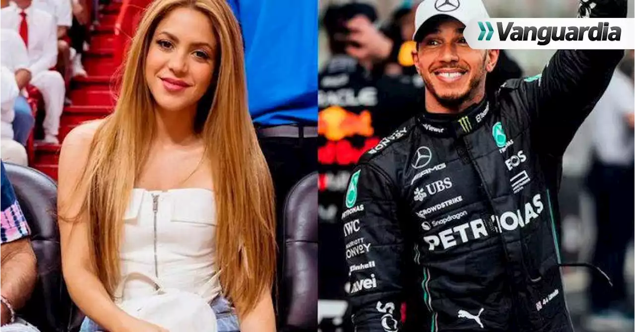 Se conocieron nuevos detalles de relación entre Shakira y Lewis Hamilton: ¿Quién los acercó?