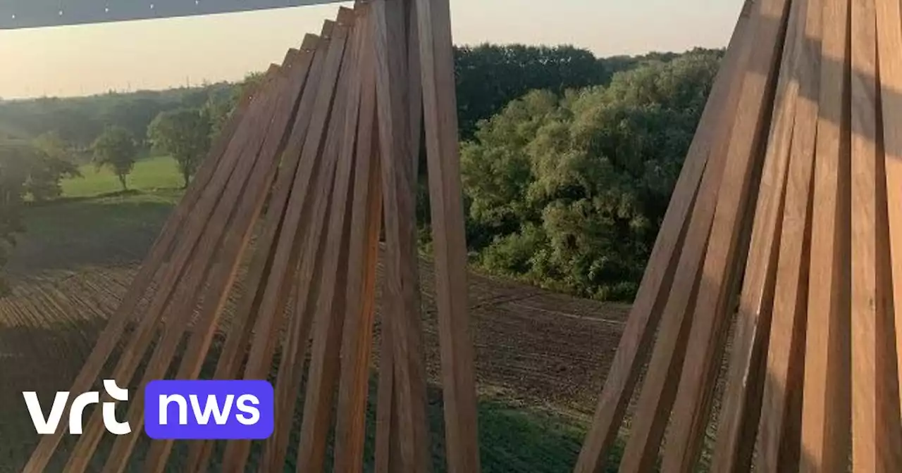 Omheining uitkijktoren Stekene wordt hersteld na vandalisme: 'Bezoekers dreigden naar beneden te vallen'