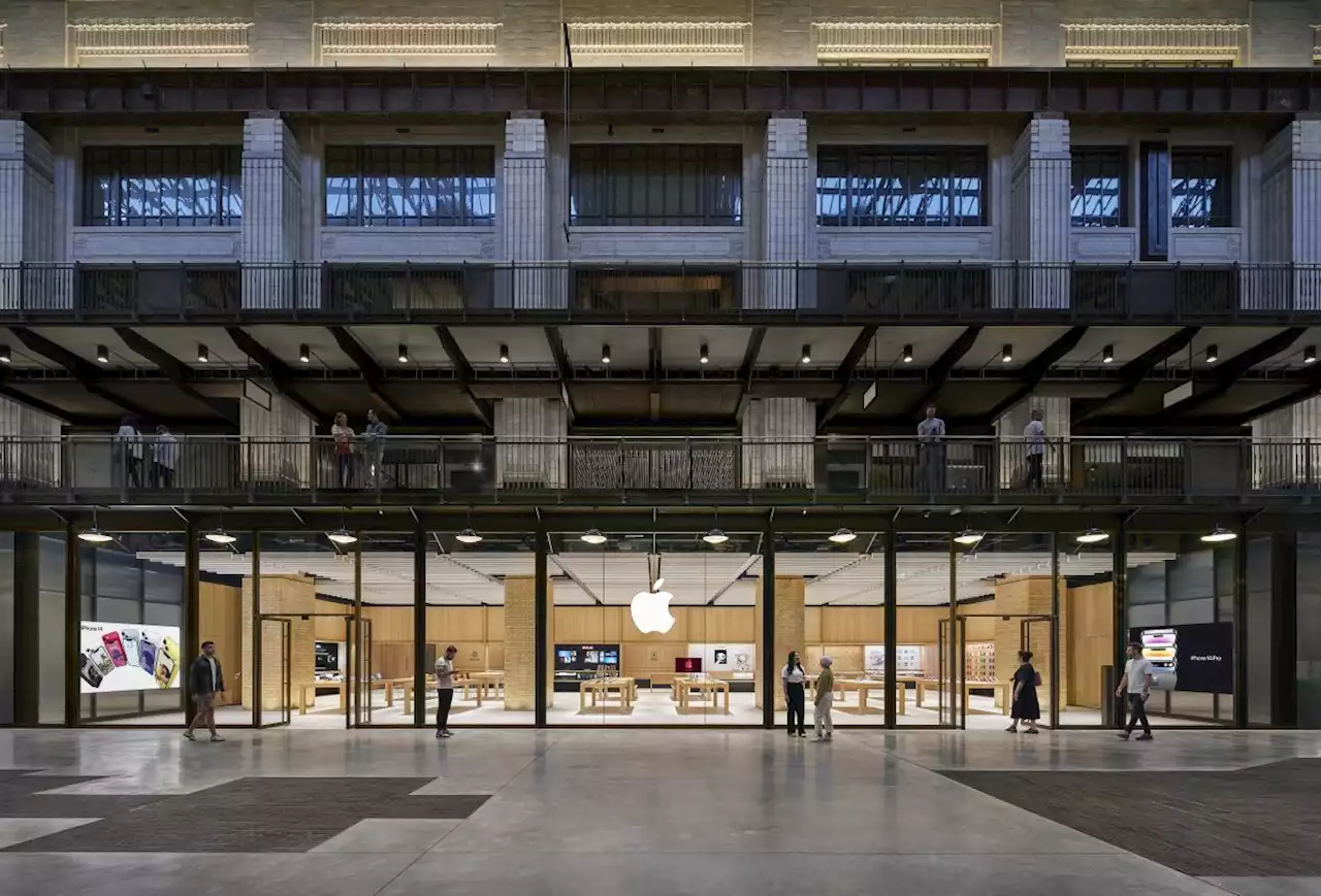 Apple store at Battersea Power Station prioritises sustainability and 'universal design'