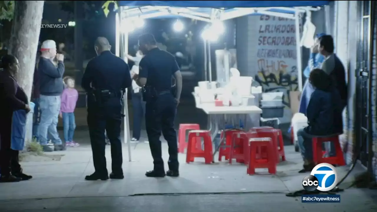 Another taco stand robbed in South Los Angeles following string of violent thefts