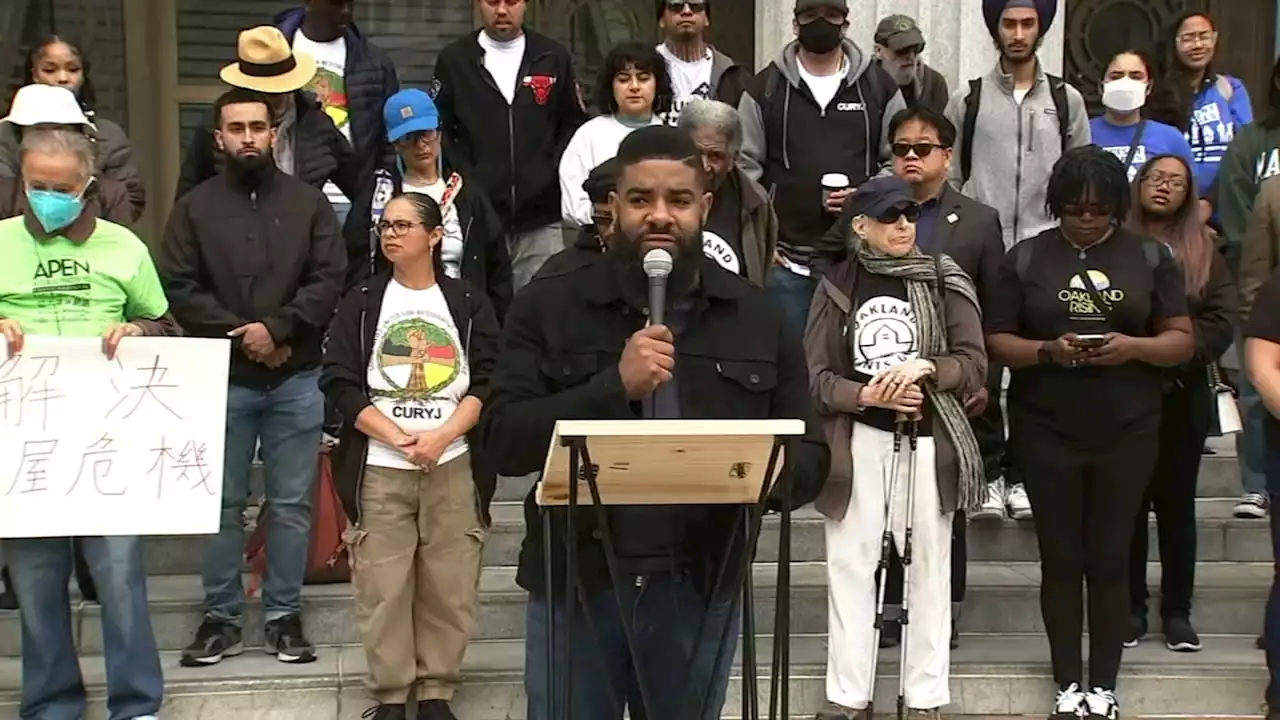 Oakland community rallies for violence prevention, against budget cuts ahead of council meeting