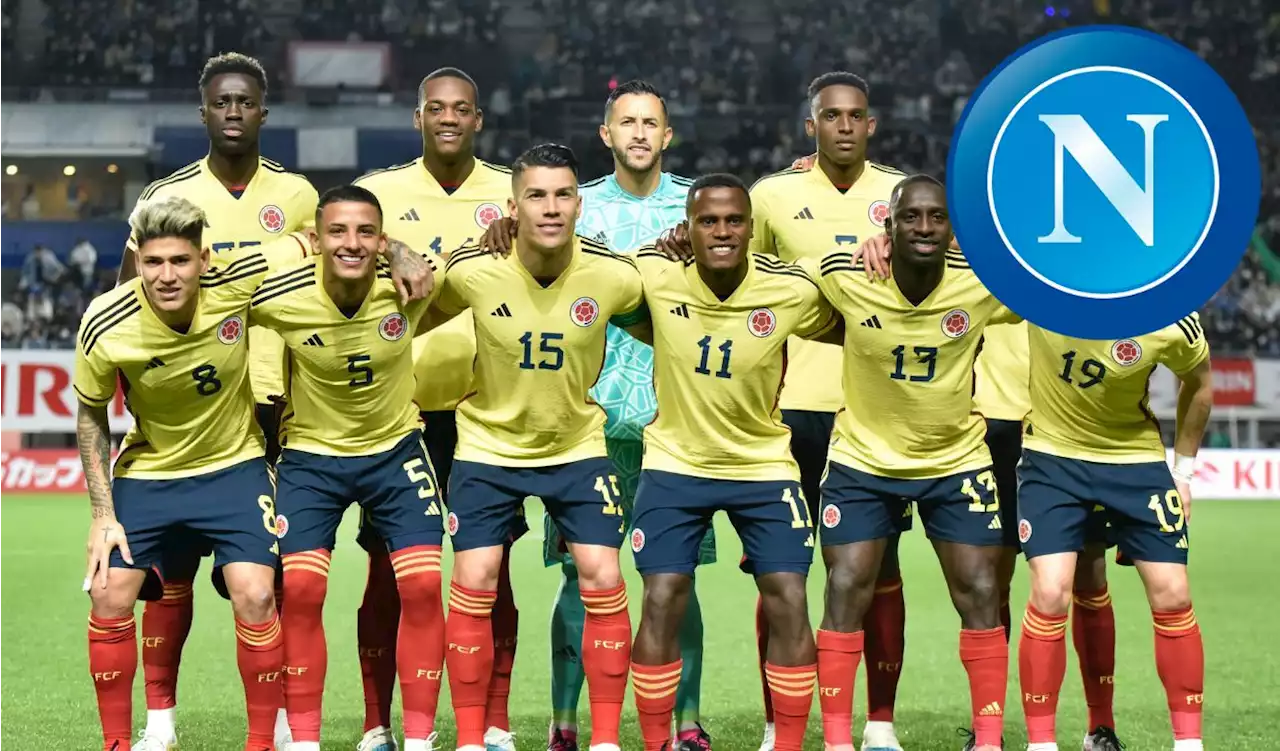 Napoli fija su mirada en la Selección Colombia: busca un fichaje de doce millones de euros