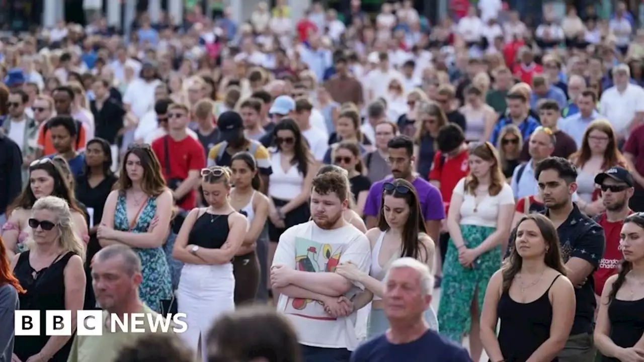 Nottingham attacks: Don't have hate in your heart, vigil told