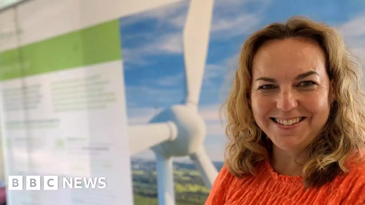 Climate change: Y Bryn wind farm aids net zero aim - developer