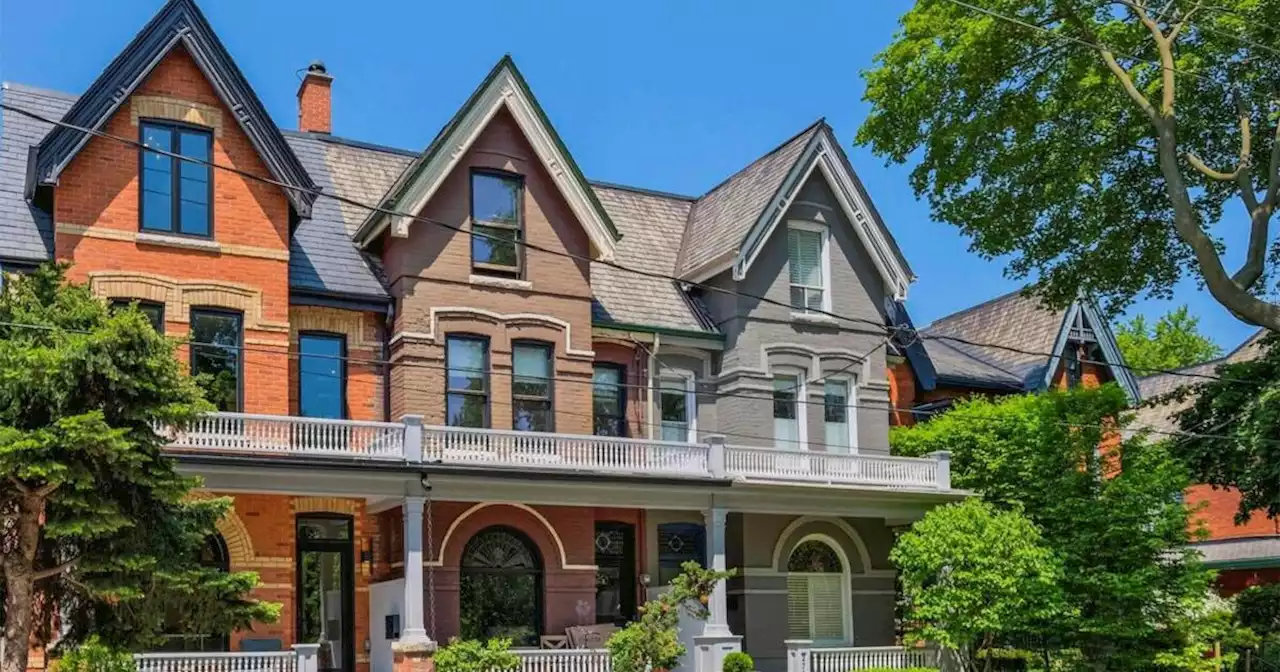 This $4 million Toronto home is an original 'Painted Lady'