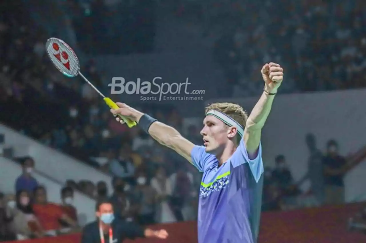 Indonesia Open 2023 - Viktor Axelsen Belum Bosan Bantai Lawan, Skor Telak Tercipta di Istora - Bolasport.com