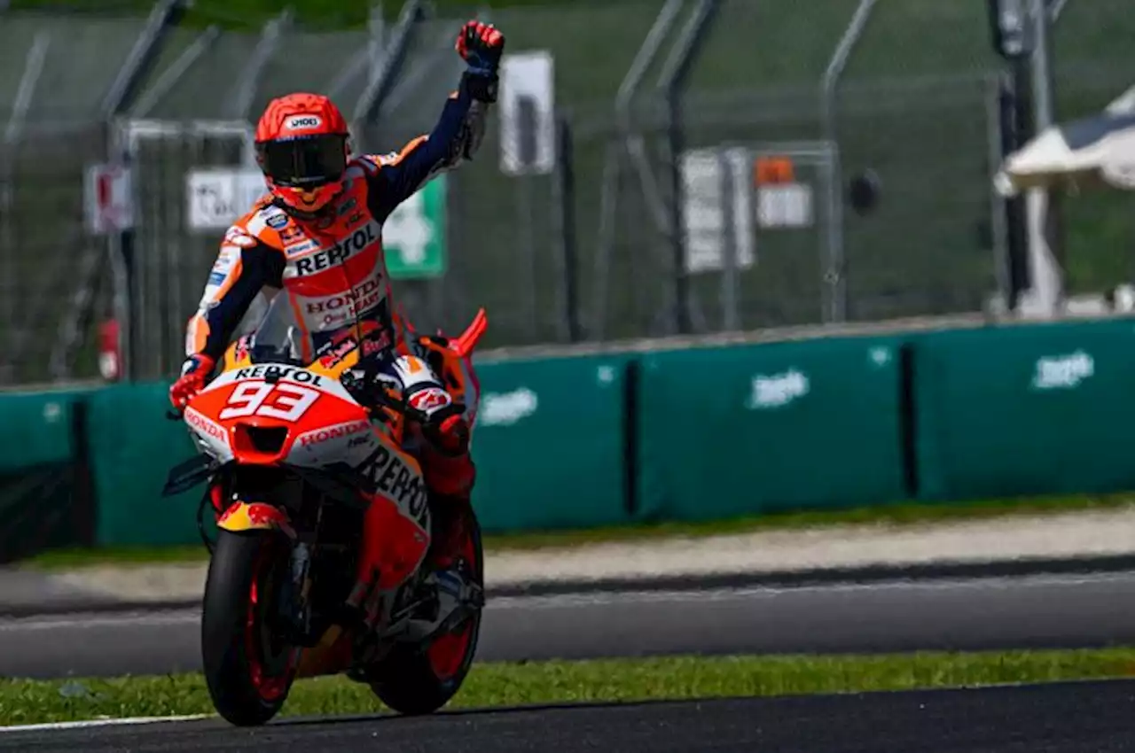 Marc Marquez Rawan Ditikung Pabrikan Lain, Presiden Honda Racing Corporation Tetap Santai dan Tak Takut - Bolasport.com